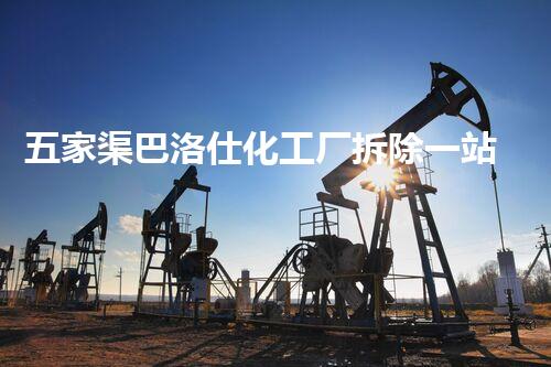 五家渠巴洛仕化工厂拆除一站式服务解决方案